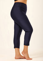 Navy Blue Plus Size Swim Shorts Beach Bottom