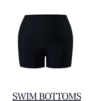 LilyEase Plus Size Swim Bottoms - Supportive and Comfortable