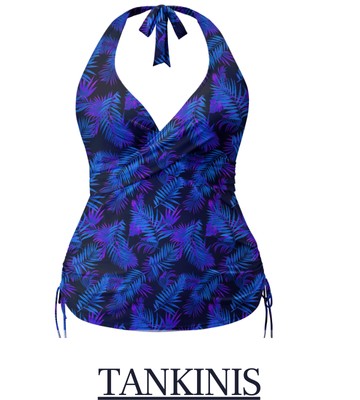 LilyEase Plus Size Tankinis - Comfortable and Supportive Swimwear